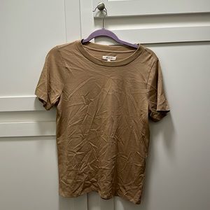 Madewell tan T-shirt